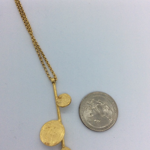 14k GP Disc Pendant - Picture 4 of 4